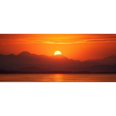 Tableau 5 Pièces Coucher Soleil